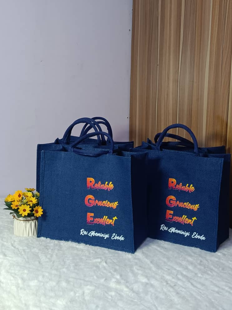 Big Jute Shopping Bag